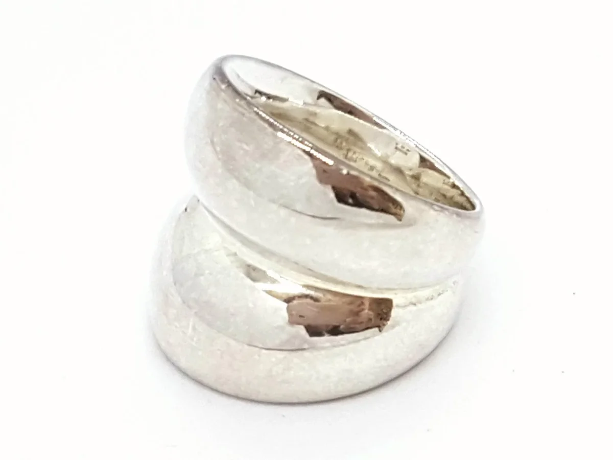 Georg jensen Bague Jonc Argent – Image 2