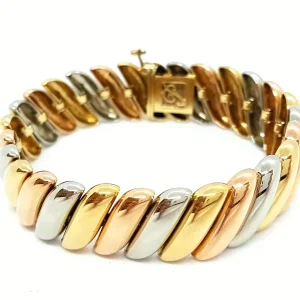 Poiray Bracelet  Or jaune, Or blanc, Or rose