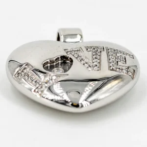Chopard Pendentif Love Or blanc Diamant