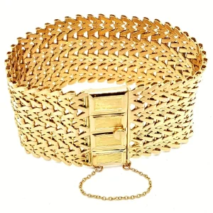 Bracelet Manchette Or jaune