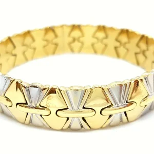 Bracelet Or jaune, Or blanc
