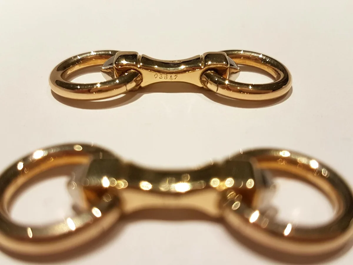 Cartier Boutons de manchette Or jaune, Or blanc – Image 6