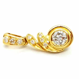 Pendentif Or jaune Diamant