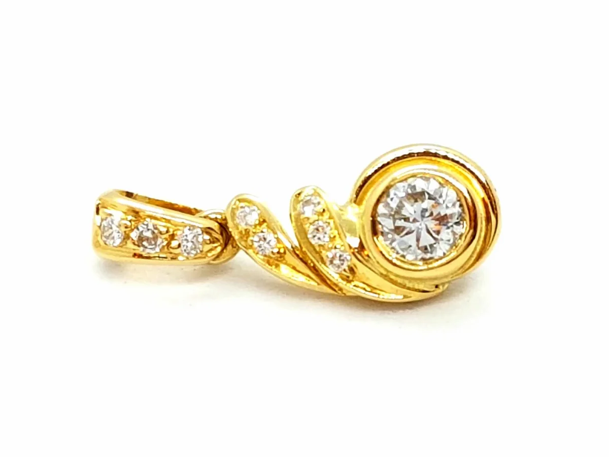 Pendentif Or jaune Diamant