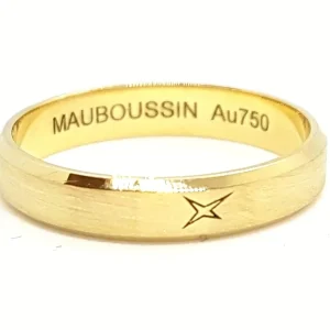 Mauboussin Bague Alliance Toi éternelle mon amour Or jaune