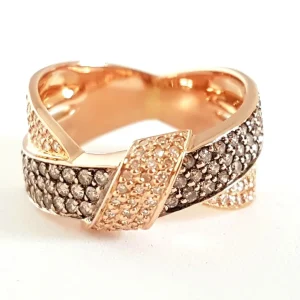 Bague Or rose Diamant