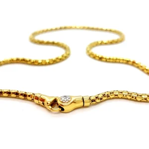 Chimento Collier Or jaune Diamant