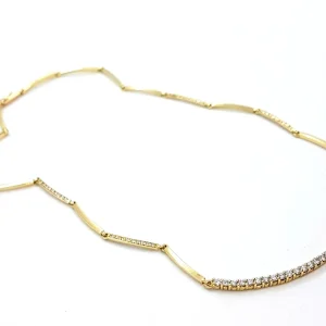 Collier Or jaune Diamant
