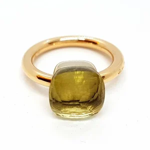 Pomellato Bague Nudo Or rose Quartz