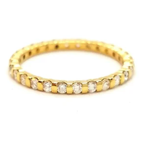 Bague Alliance Or jaune Diamant