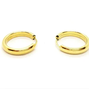 Boucles d'oreilles Créoles Or jaune