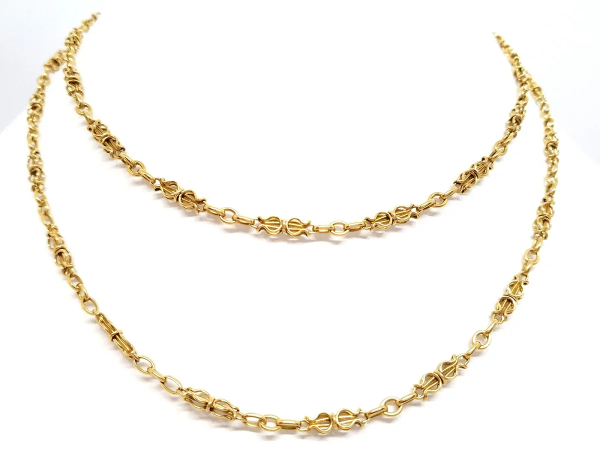 Collier Sautoir Or jaune – Image 2