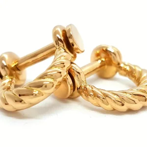 Boutons de manchette Or jaune