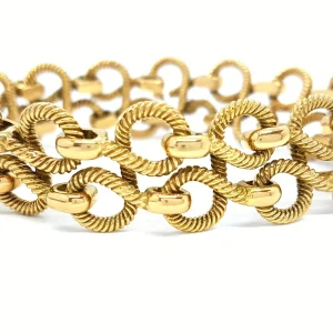 Bracelet Maille Or jaune