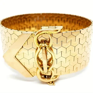 Bracelet Manchette Or jaune