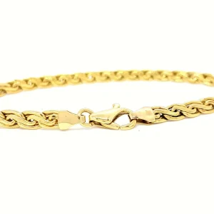 Bracelet Maille Or jaune