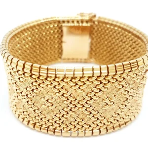 Bracelet Manchette Or jaune