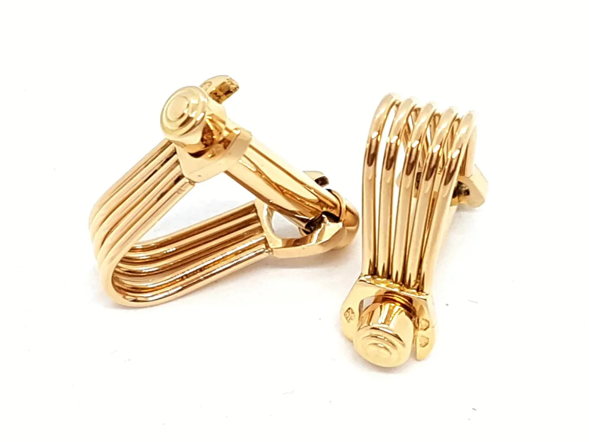 Boutons de manchette Or jaune