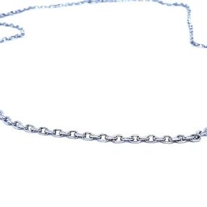 Collier Chaîne Or blanc