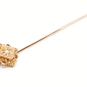 Accessoire Epingle Or rose Perle