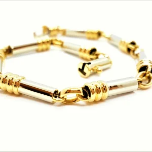 Bracelet Or jaune, Or blanc