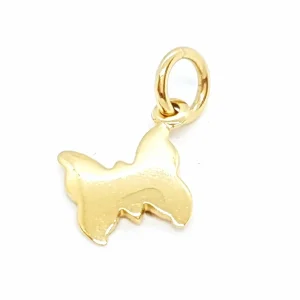 Dodo pomellato Pendentif Papillon  Or jaune