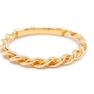 André benitah Bague Valse Or rose