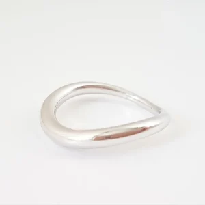 Georg jensen Bague  Or blanc