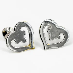 O.j. perrin Boucles d'oreilles Légendes Or blanc