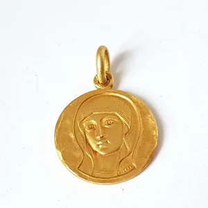 Becker Pendentif Médaille Or jaune