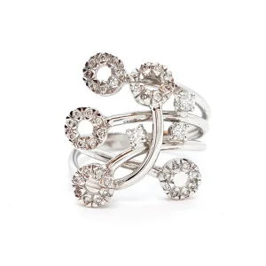 Bague Or blanc Diamant