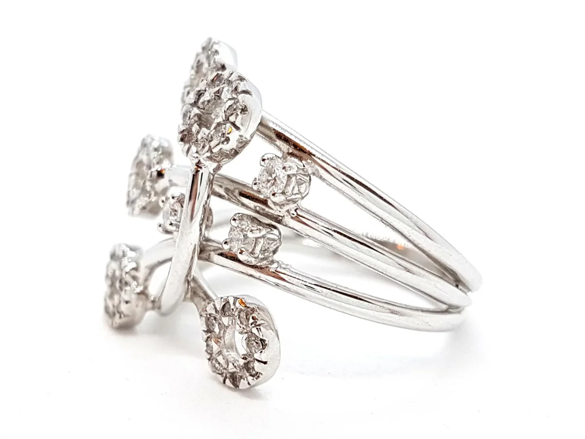 Bague Or blanc Diamant – Image 7