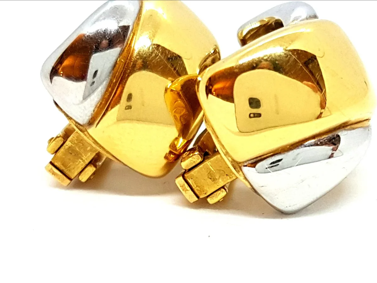 Boucles d'oreilles Clips Or jaune, Or blanc – Image 8