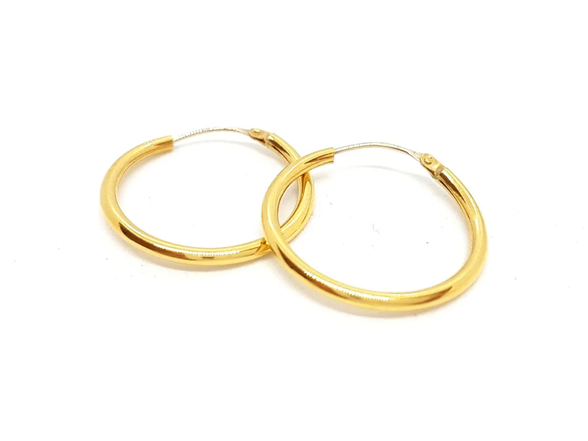 Boucles d'oreilles Créoles Or jaune