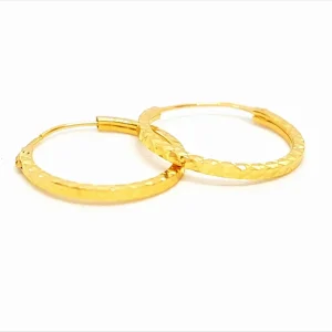 Boucles d'oreilles Créoles Or jaune