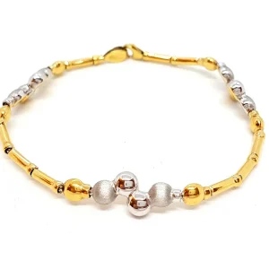 Bracelet Or jaune, Or blanc
