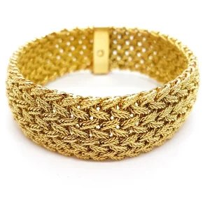 Bracelet Manchette Or jaune