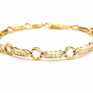 Bracelet Or jaune Diamant