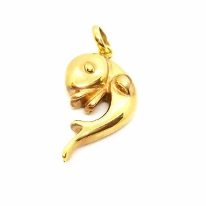 Pendentif Dauphin Or jaune