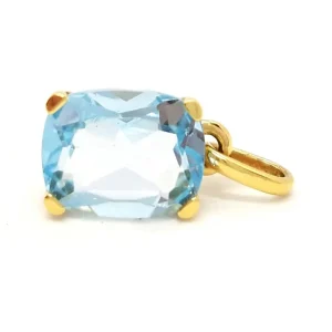 Pendentif Or jaune Topaze