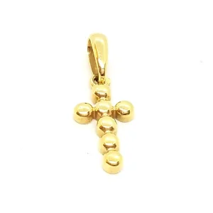 Pendentif Croix Or jaune