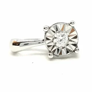 Pendentif Or blanc Diamant