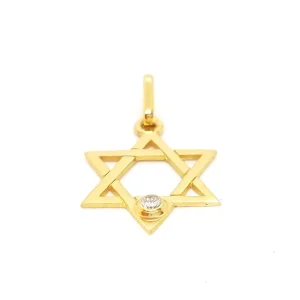 Pendentif Or jaune Diamant