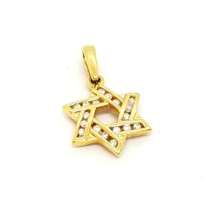 Pendentif Religieux Or jaune Diamant