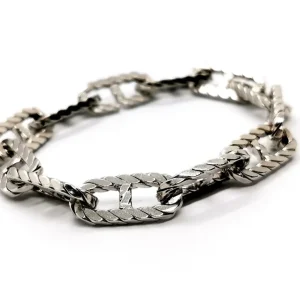 Bracelet Maille marine Argent