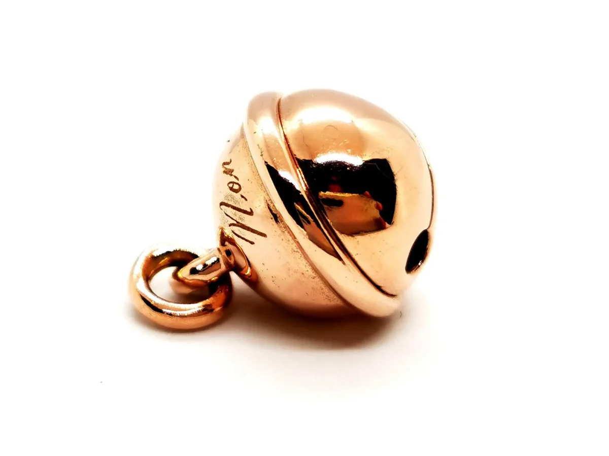 Dodo pomellato Pendentif Grelot Or rose – Image 2