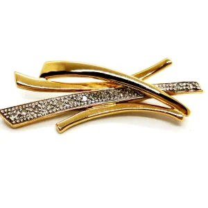 Pendentif Or jaune, Or blanc Diamant