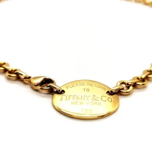 Tiffany & co Collier Ras de cou Return to tiffany Or jaune