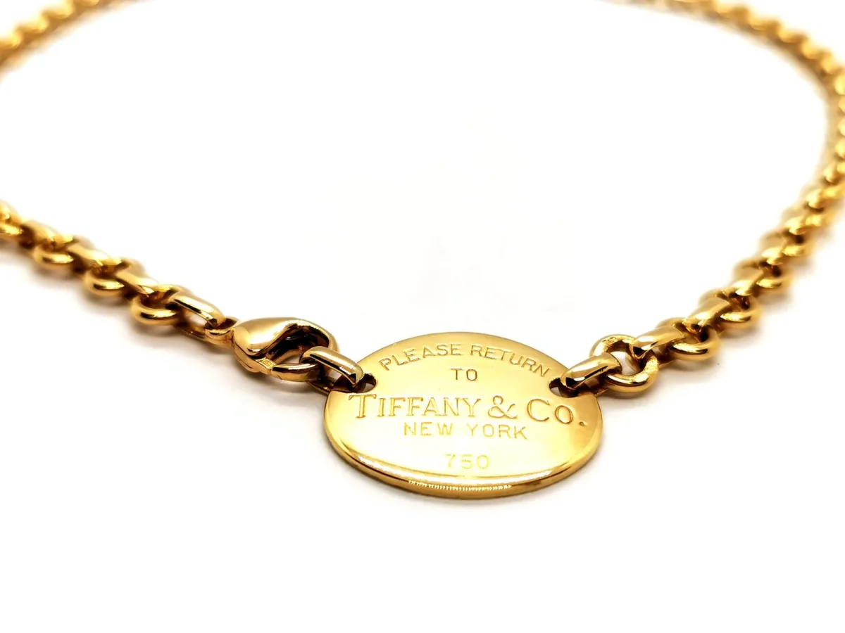 Tiffany & co Collier Ras de cou Return to tiffany Or jaune – Image 2
