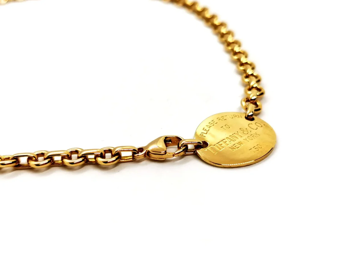 Tiffany & co Collier Ras de cou Return to tiffany Or jaune – Image 5